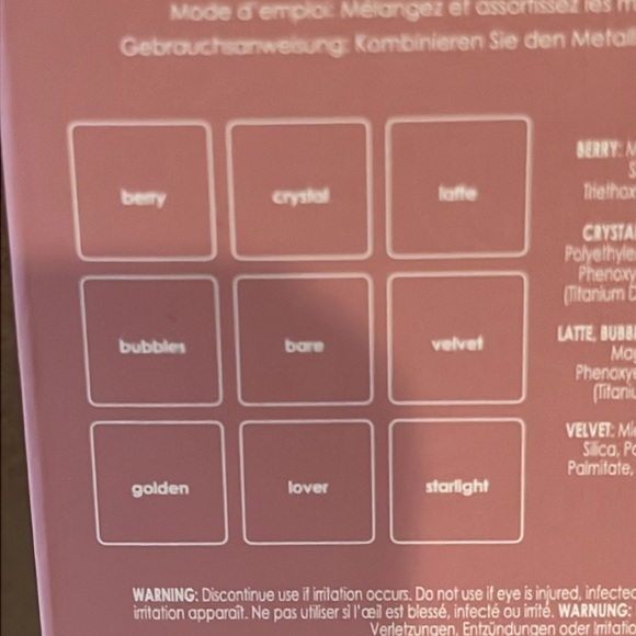 Ciaté London 1 Bronzed - Eyeshadow Palette. 9 shades. - Picture 6 of 6